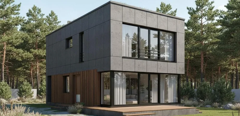 Проект Двухэтажный дом 7 на 14, 119 м2