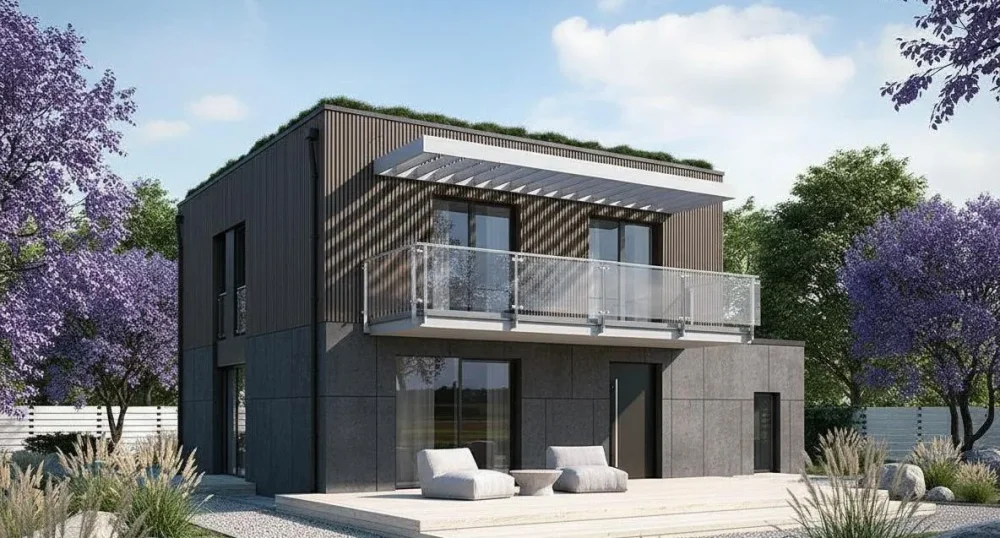 Проект Двухэтажный дом 13 на 15, 178 м2